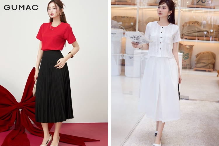 Lưu ý khi giặt và bảo quản váy rời dập ly dáng dài